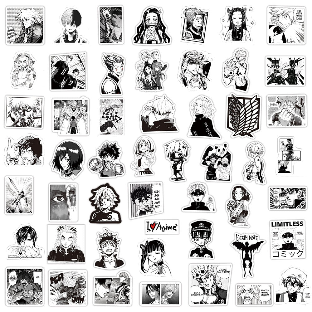 Mix Anime Decals