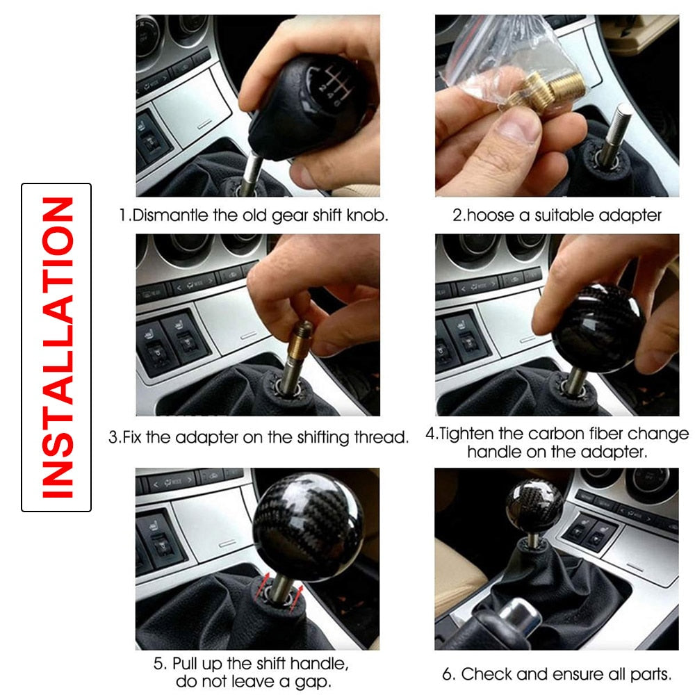 Carbon Fiber Shifter Knob